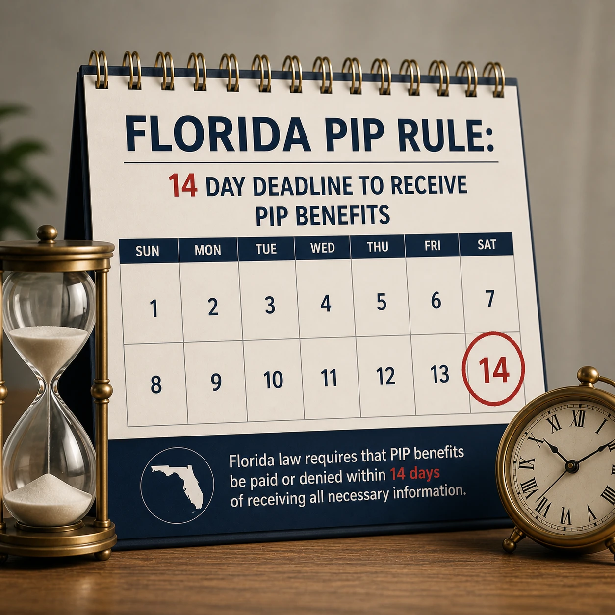 florida 14 day PIP rule