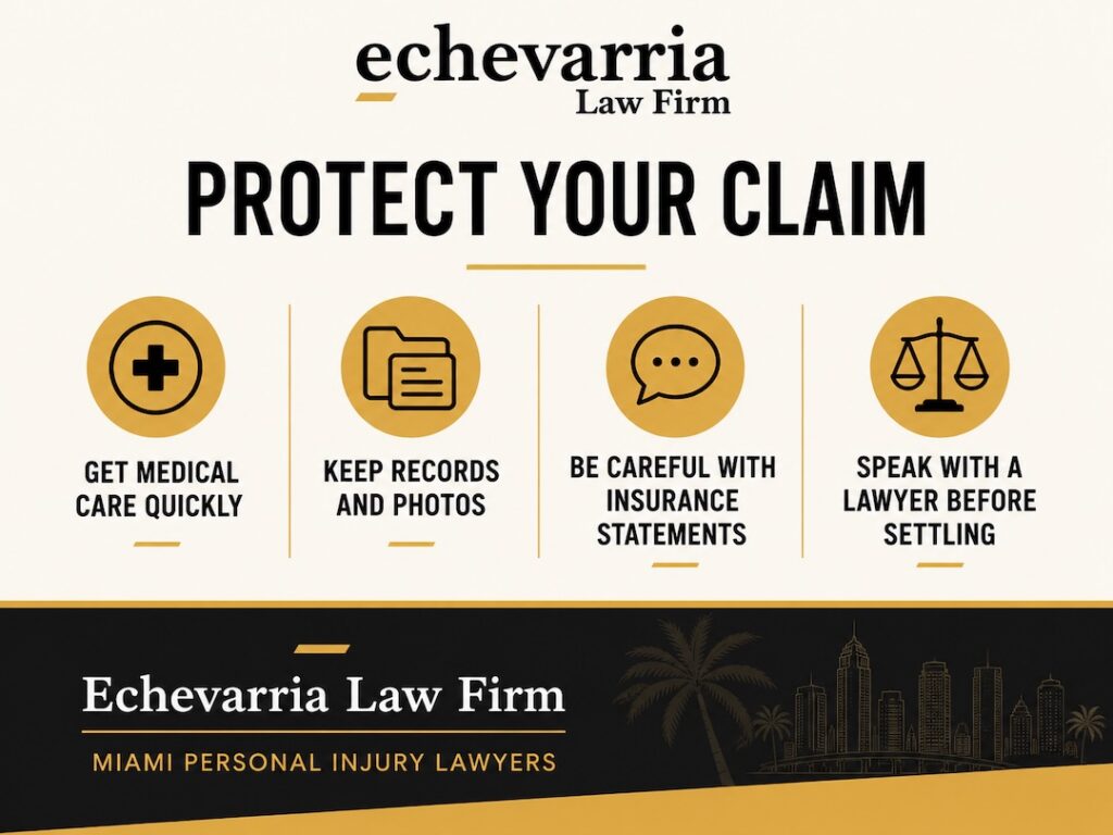 protect your personal injury claim 5 steps
